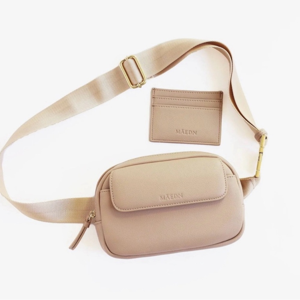 Maedn TAUPE Anywhere Belt Bag